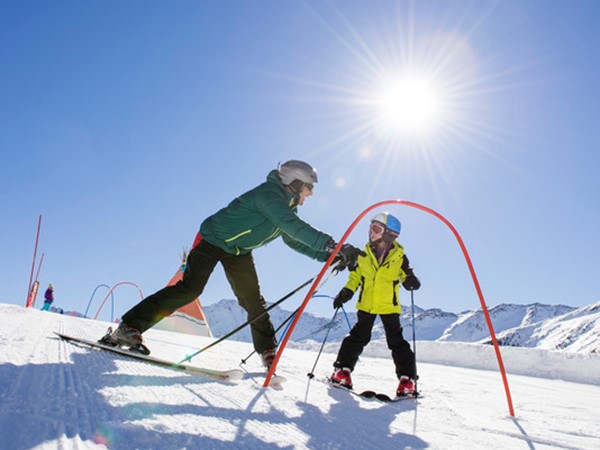 Skiunterricht Kind